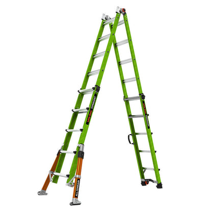 🎉Model 22, Version 1A Fiberglass “Little Giant” All-Terrain Conqueror Ladder（🎁Special Sale—Free Shipping）