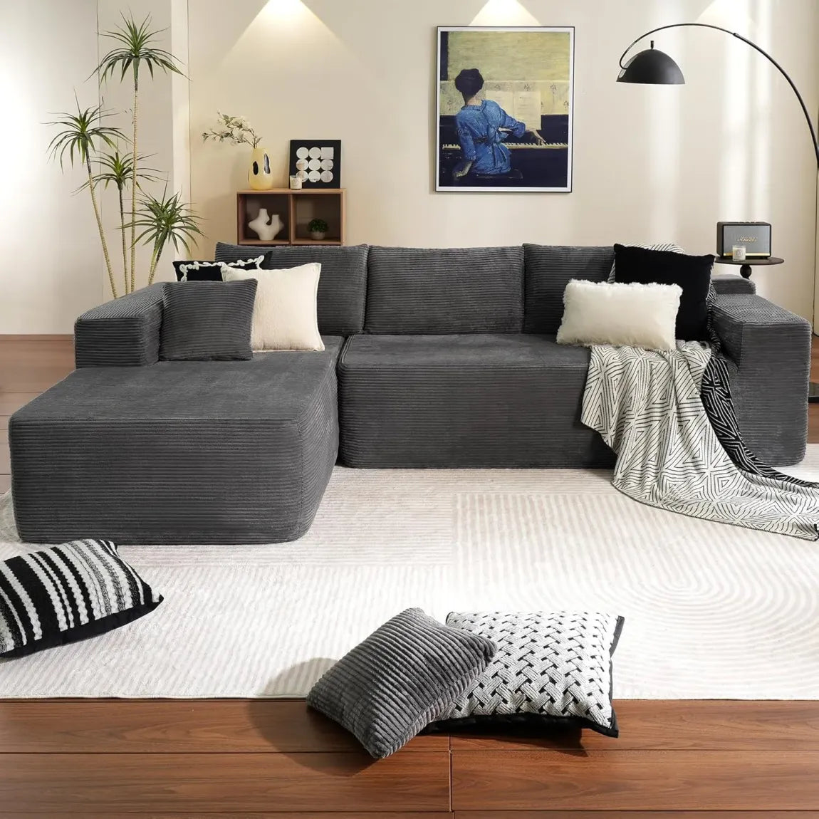 🎉Malist L-Shape Couch（🎁Special Sale—Free Shipping）