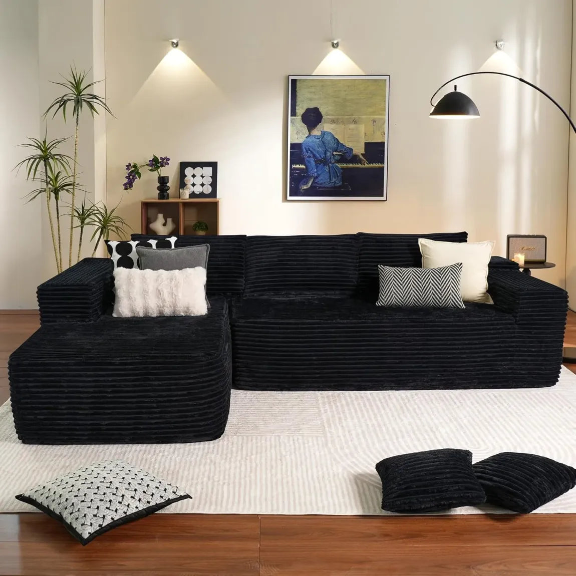 🎉Malist L-Shape Couch（🎁Special Sale—Free Shipping）