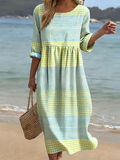 🎁New Arrivals🔥 Women's Cotton-Linen Dress