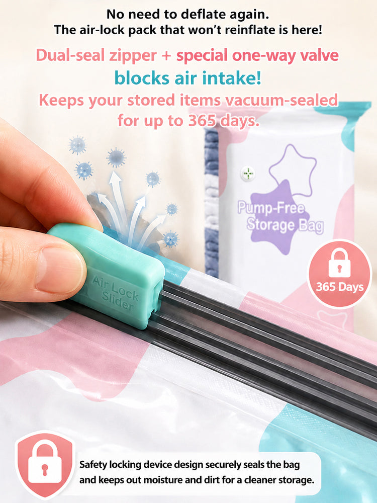 ✨⏰Vacuum Compression Bag Without Air Extraction