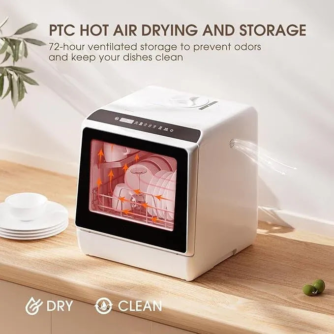 🎉Compact Countertop Dishwasher – Big Power（🎁Special Sale—Free Shipping）
