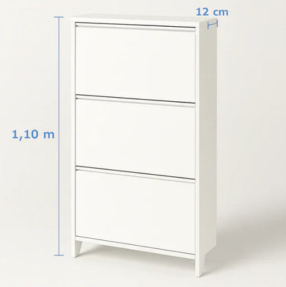 🎉Ez Thin Wooden Shoe Rack – 3 Doors（🎁Special Sale—Free Shipping）
