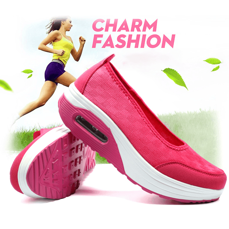 Trendy Must-Have! Only a Few Left! ✨🥿💫Women's Daily Comfortable Breathable Shockproof Arch Support Orthopedic Slip-on Sneakers