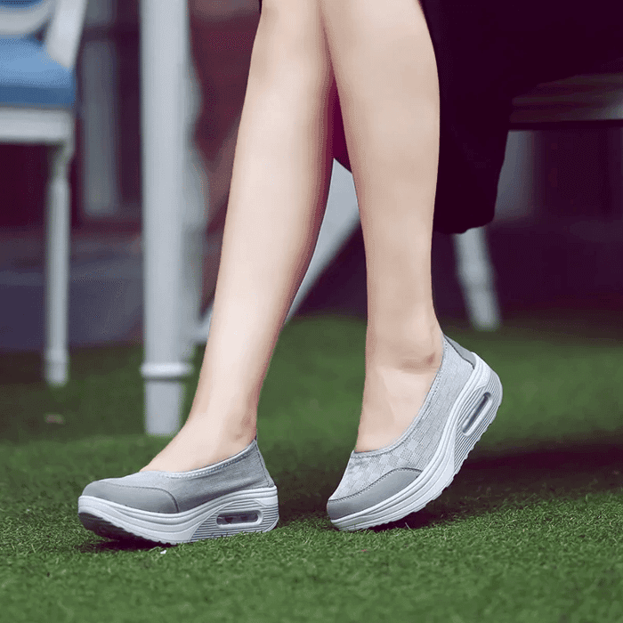 Trendy Must-Have! Only a Few Left! ✨🥿💫Women's Daily Comfortable Breathable Shockproof Arch Support Orthopedic Slip-on Sneakers