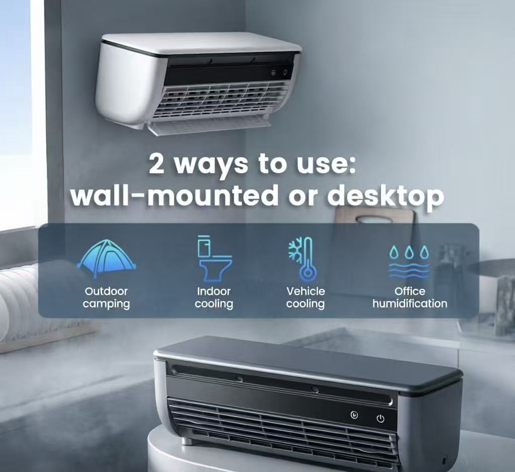 🎉Portable Wireless Wall-Mounted Air Conditioner, Multiple Fan Speed Modes（🎁Special Sale—Free Shipping）