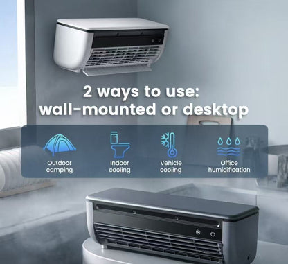 🎉Portable Wireless Wall-Mounted Air Conditioner, Multiple Fan Speed Modes（🎁Special Sale—Free Shipping）