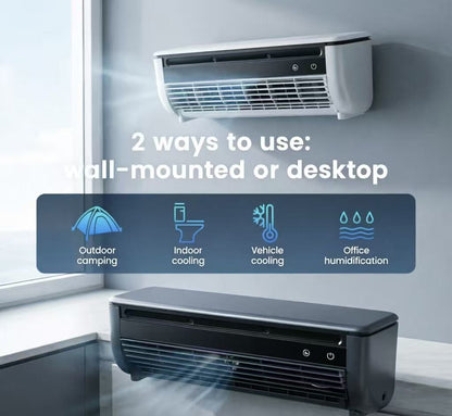 🎉Portable Wireless Wall-Mounted Air Conditioner, Multiple Fan Speed Modes（🎁Special Sale—Free Shipping）
