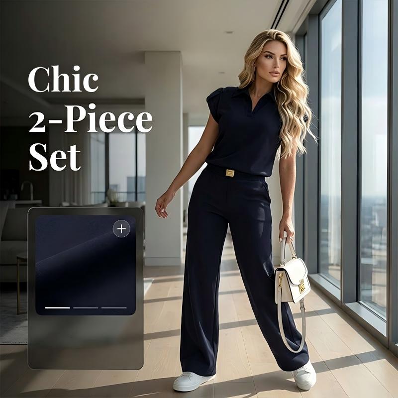⏳Time-Limited Special⏰Women's Casual Top & Pants 2-Piece Set✨