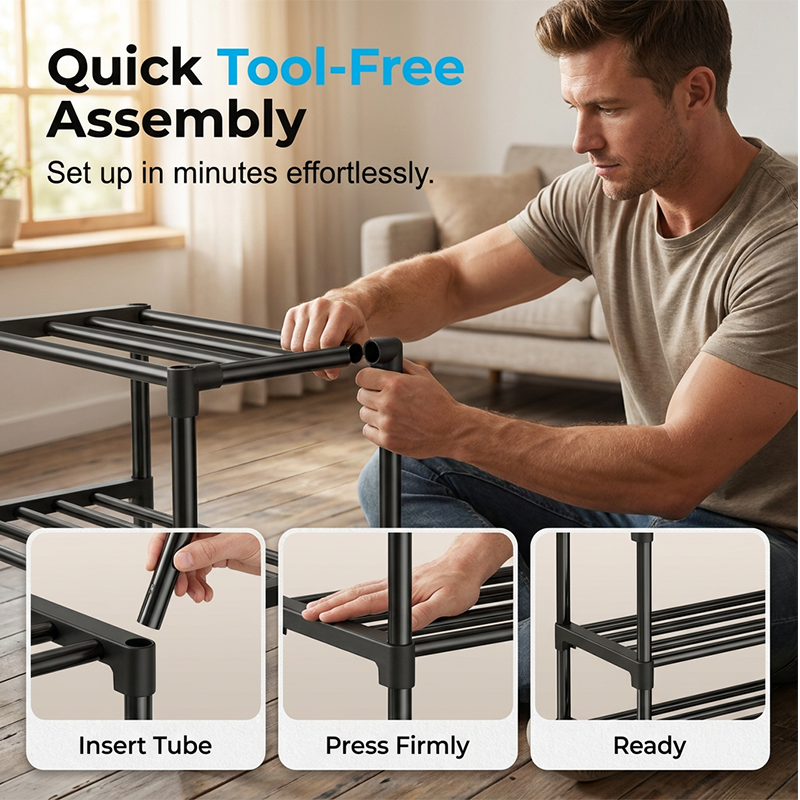 Multi-layer Shoe Storage Shelf
