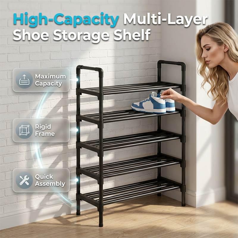 Multi-layer Shoe Storage Shelf